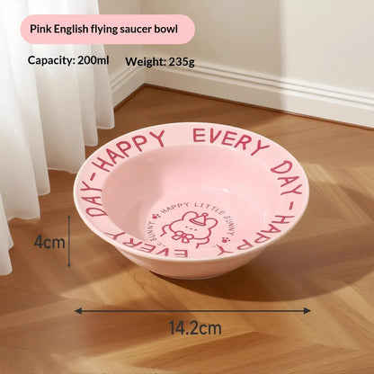 Pet Zen - Ceramic Cat Food Cat Magnetic High-legged Cat Bowl Stand Cat Food Bowl Cervical Spine Protection Dog Bowl - Cat ...