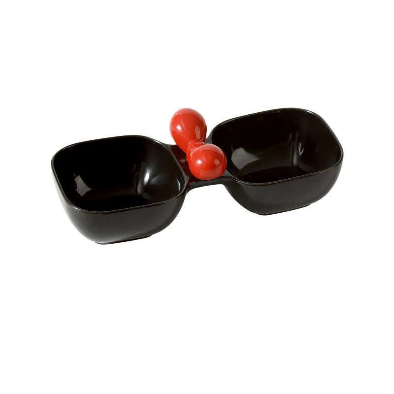 Pet Zen - Ceramic Dog Bowl, Cat Bowl, Kitten Bowl, Cat Food Bowl, Pet Supplies Bowl, Drinking Bowl, Snack Can Bowl, And Du...