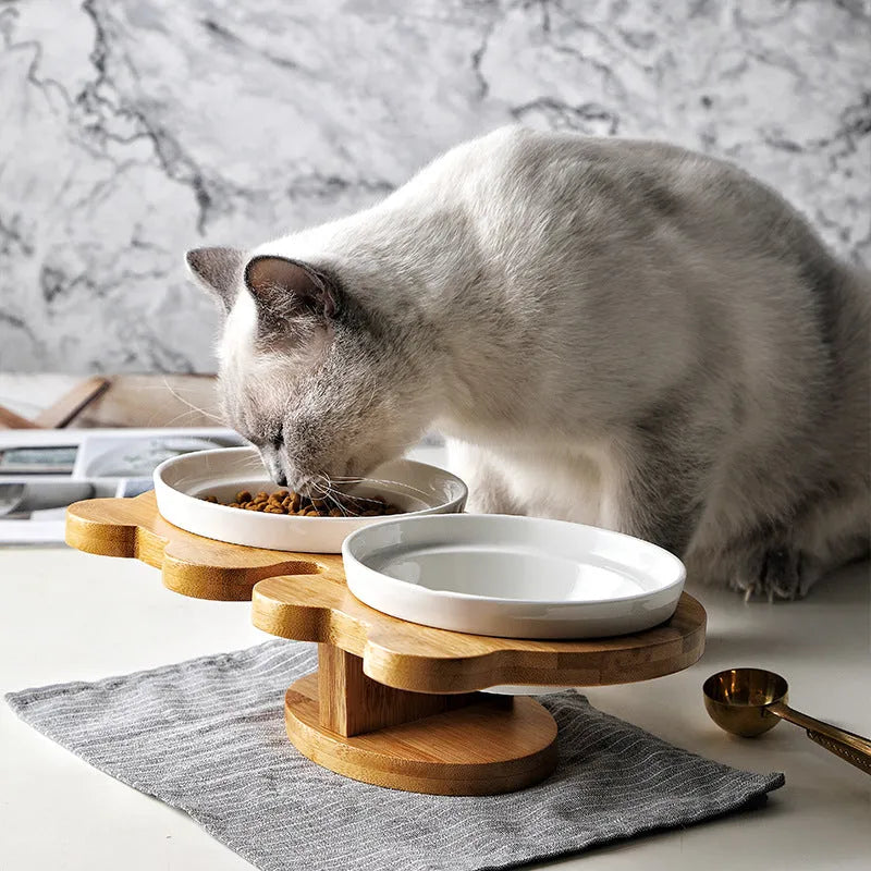 Pet Zen - Ceramic Pet Products Cat Bowl - 0