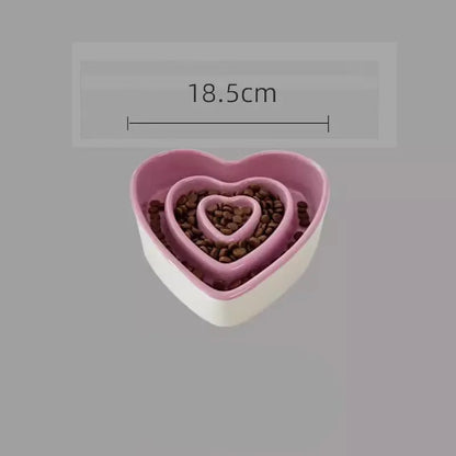 Pet Zen - Ceramic Slow Food Bowl For Small And Medium Dogs Slow - 4