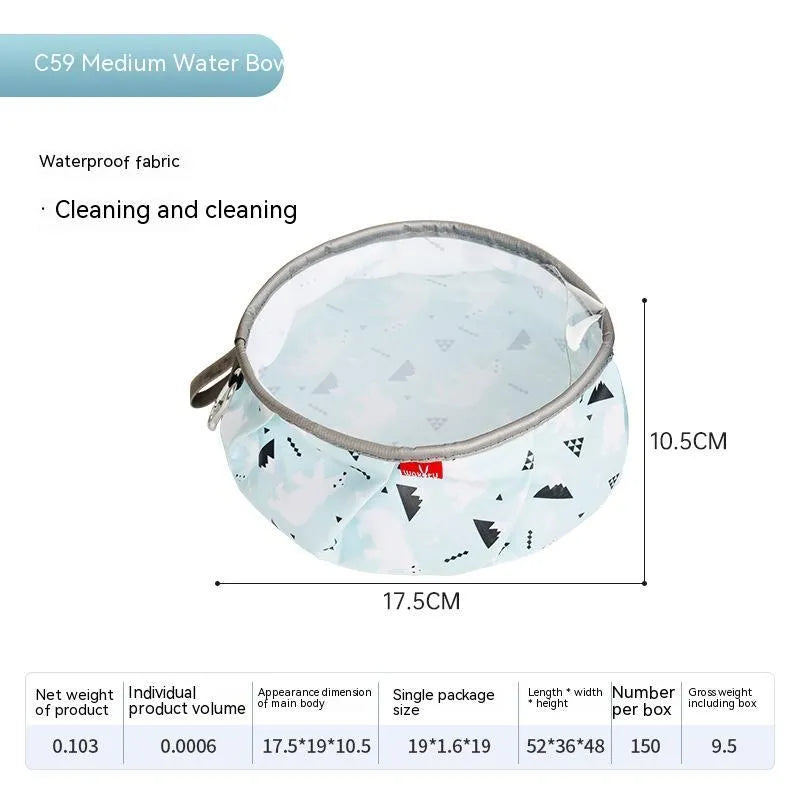 Pet Zen - Dog Pet Bowl C59 Portable Supplies - 0