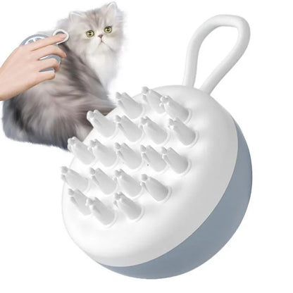 Pet Zen - Dog Shampoo Brush 3 In 1 Dog Shampoo Brush  Massage Points - 4