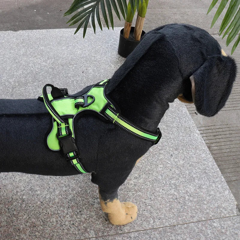 Pet Zen - Dog Vest Chest And Back Breathable Reflective Gallus Hand - 0