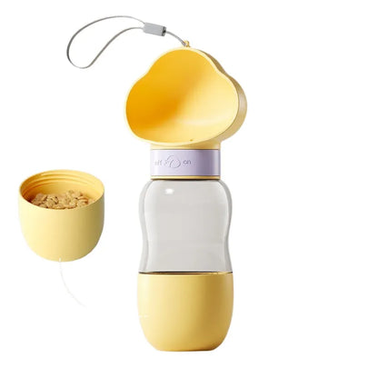 Pet Zen - Dog Water Bottle For Outdoor Use Portable Companion Cup Plastic Water Bottle Dog Walking Water Feeding Dog Acces...