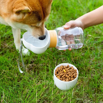 Pet Zen - Dog Water Bottle For Outdoor Use Portable Companion Cup Plastic Water Bottle Dog Walking Water Feeding Dog Acces...