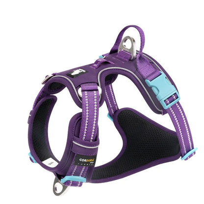 Pet Zen - Dogs Pet Harness Reflective Hand Holding Rope - 0
