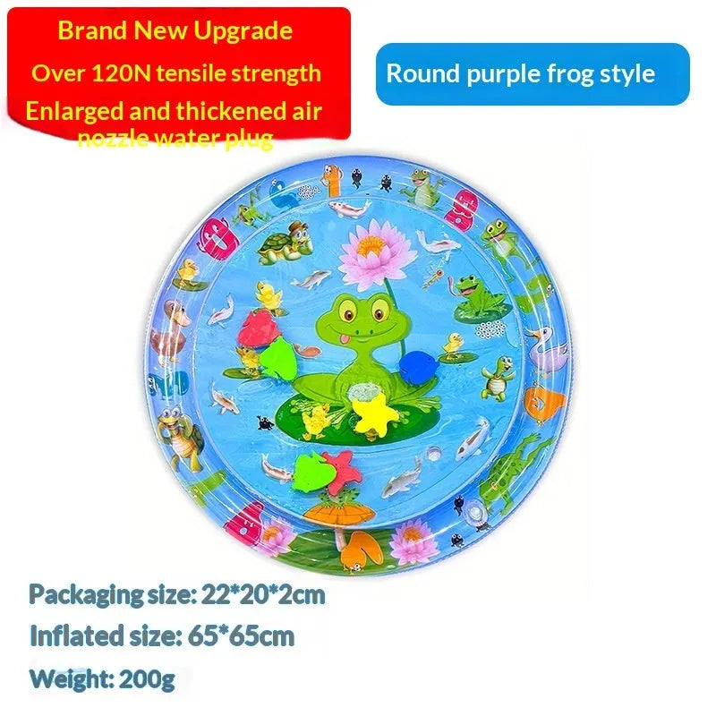 Pet Zen - Extra Large Thick Ocean Fish Crawling Water Mat Toy Pet - 0