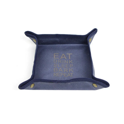 Pet Zen - Foldable Oil Wax Canvas Pet Food Bowl for Travel and Home - 0