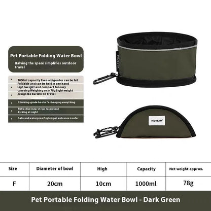 Pet Zen - Folding Bowl For Pet Dog Traveling - 0