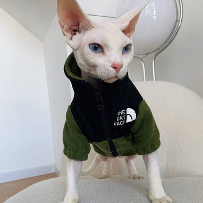 Pet Zen - Hairless Cat Clothes Warm Pet Cat Clothes - 0