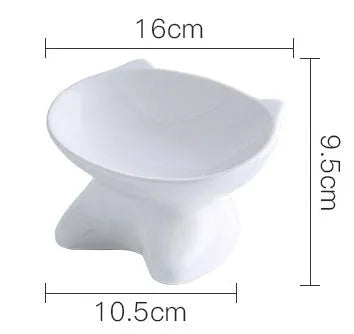 Pet Zen - Household Ceramic Cat Dog Pet Bowl - 0