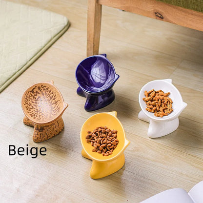 Pet Zen - Household Ceramic Cat Dog Pet Bowl - 0