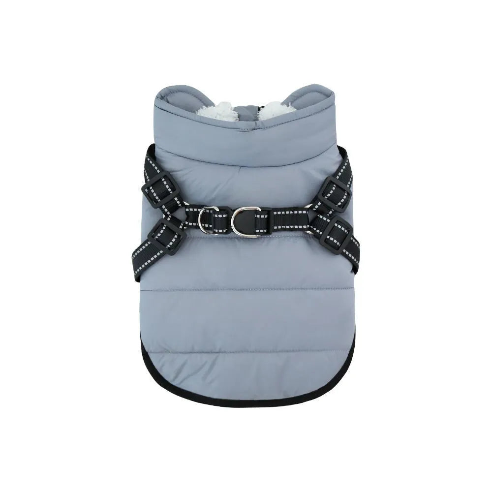 Pet Zen - Insulated Fleece-lined Dog Vest With Chest And Back Zipper To Prevent Pinchingessential Winter Clothing For Your...