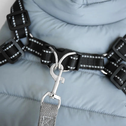 Pet Zen - Insulated Fleece-lined Dog Vest With Chest And Back Zipper - 0