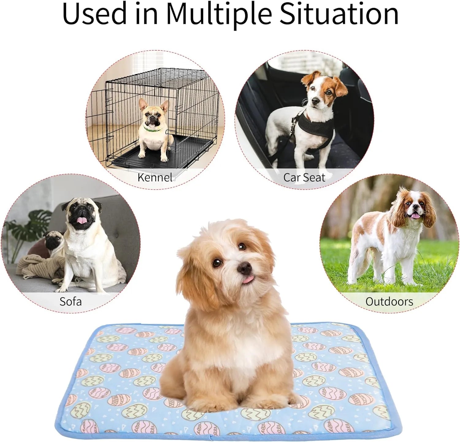 Pet Zen - Keep Your Pet Cool All Summer With  Cooling Mat For Cats And Dogs - 4