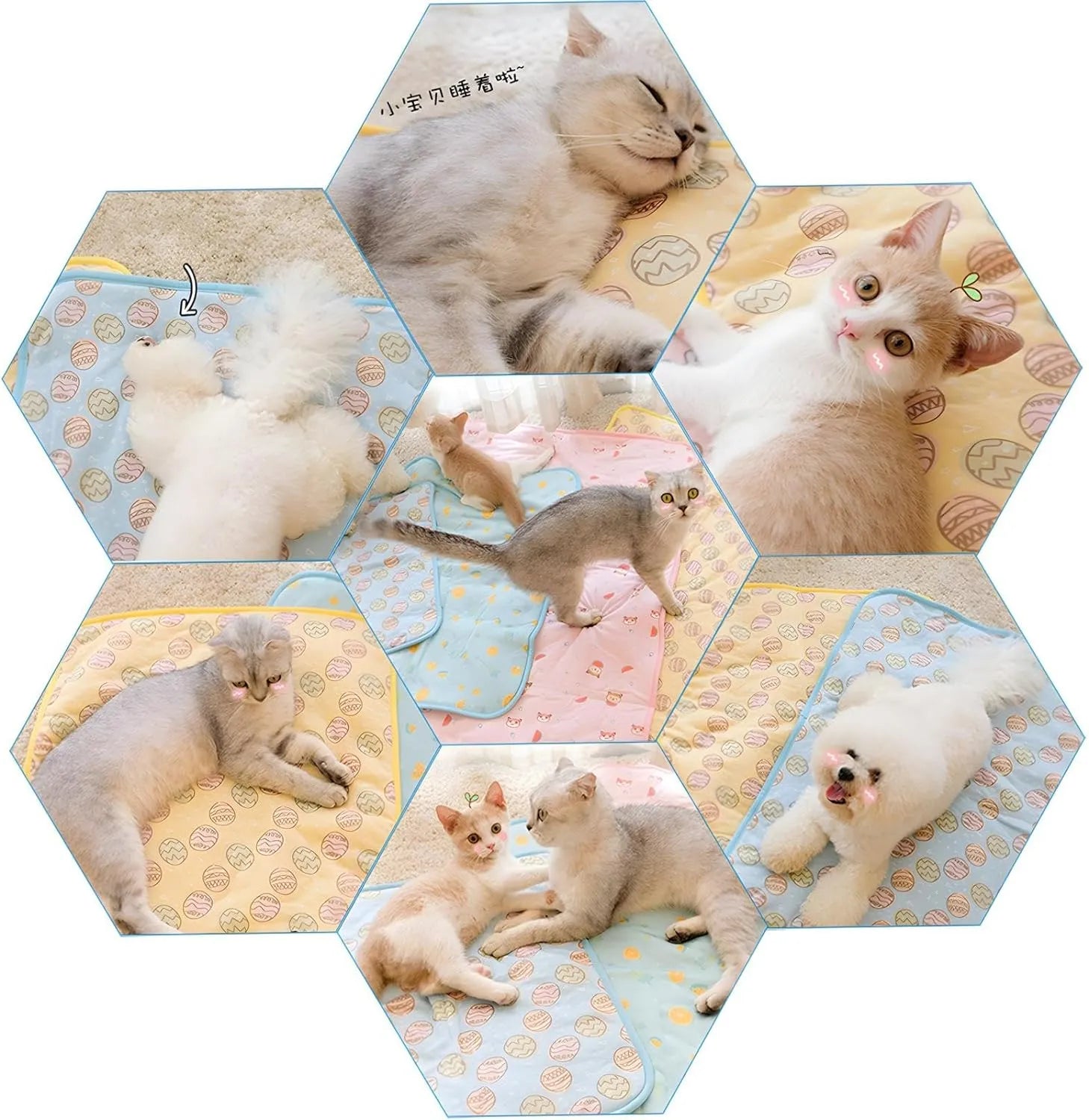 Pet Zen - Keep Your Pet Cool All Summer With  Cooling Mat For Cats And - 4