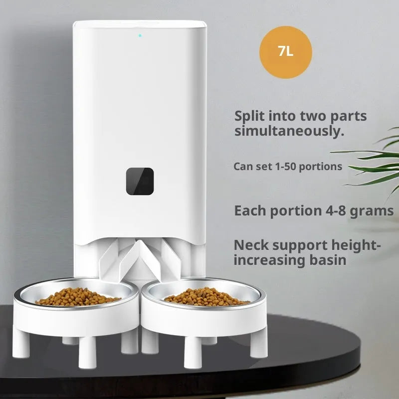 Pet Zen - Multiple Smart Pet Automatic Feeders With Timed And Quantitative Feeding - 0
