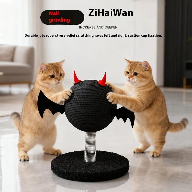 Pet Zen - No Dandruff Self-hi Anti-stuffy Cat Scratching Board Self-hi - 0