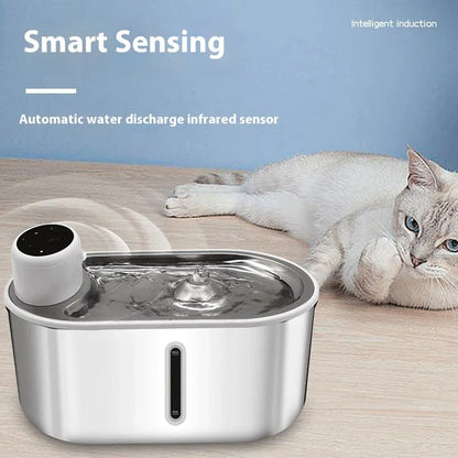 Pet Zen - Non-plug-in Infrared Induction Pet Dog Drink Fountain - 0