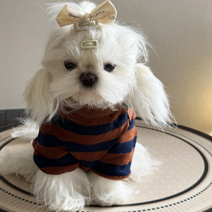 Pet Zen - Outdoor Summer Thin Striped Shirt For Dogs - 0