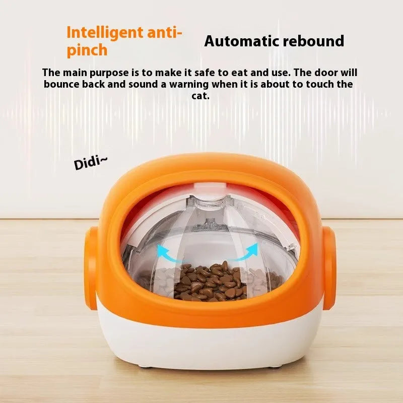 Pet Zen - Pet Anti-grab Food Chip Identification Multi-cat Automatic Pet Feeder - 0