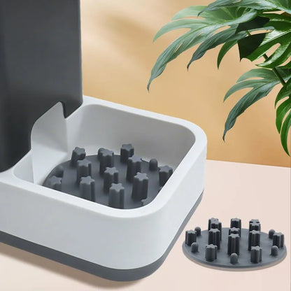 Pet Zen - Pet Automatic Feeder Specific Slow-Feeding Mat Made From - 0