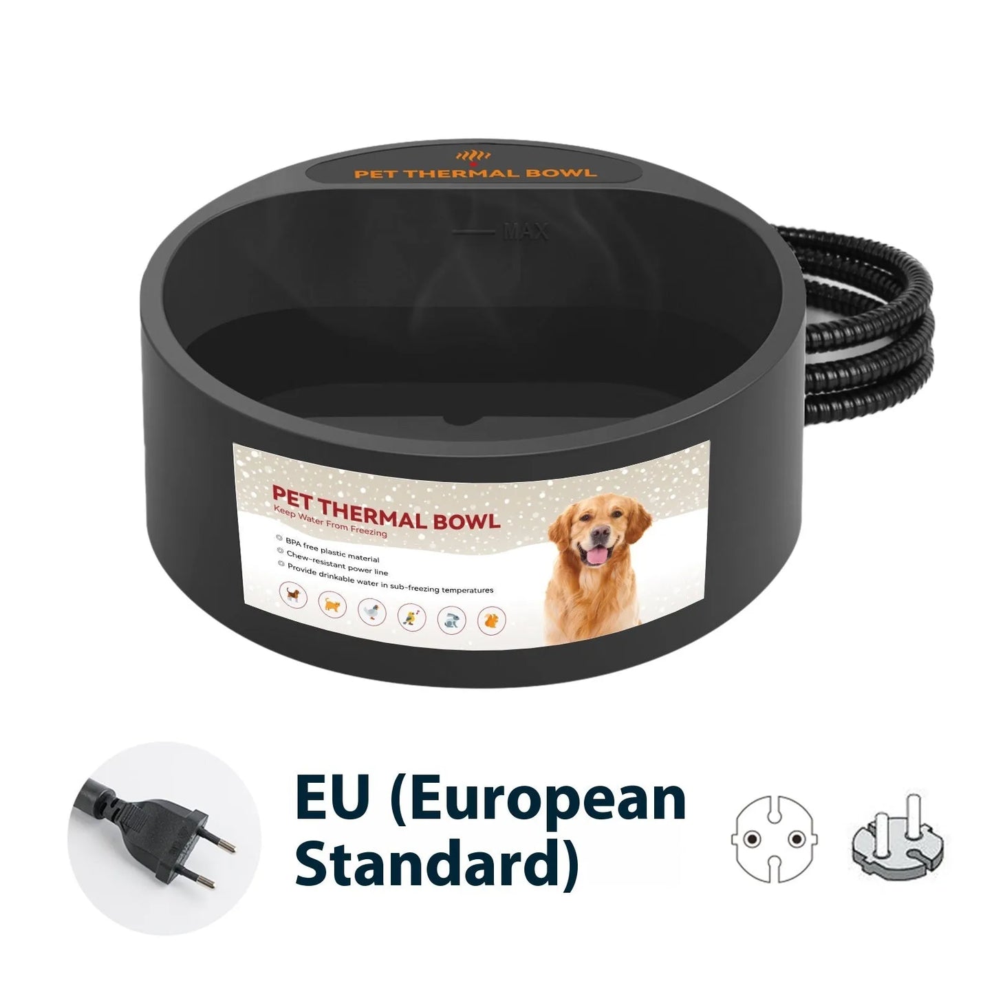 Pet Zen - Pet Cat And Dog Bowl Heating Constant Temperature - 0