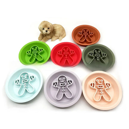 Pet Zen - Pet Cat Dog Slow-eat Bowl Licking Two-in-one Anti-choke - 0
