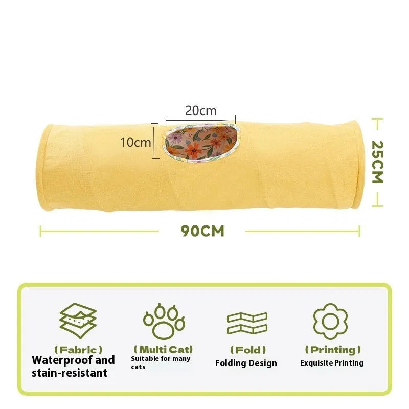 Pet Zen - Pet Cat Tunnel Self-Hi Relief Toy - 0