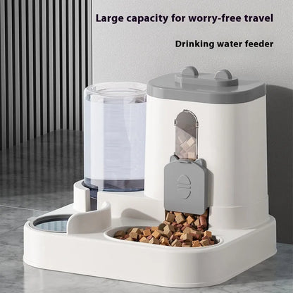 Pet Zen - Pet Feeder Automatic Drinking Water Large Capacity Integrated - 0