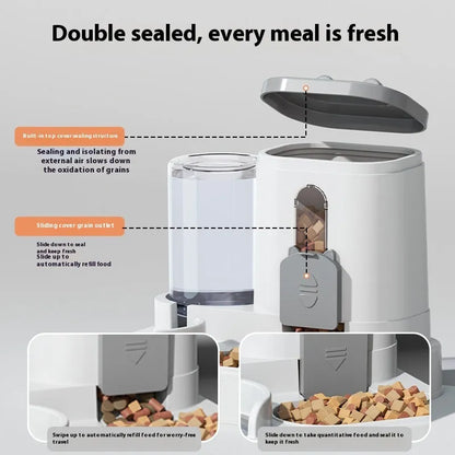 Pet Zen - Pet Feeder Automatic Drinking Water Large Capacity - 0