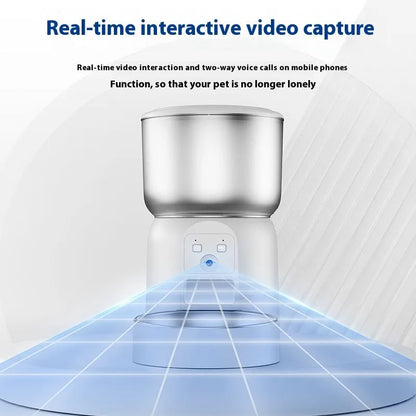 Pet Zen - PET Intelligence Automatic Pet Feeder Monitoring Timing Moisture-proof - 0