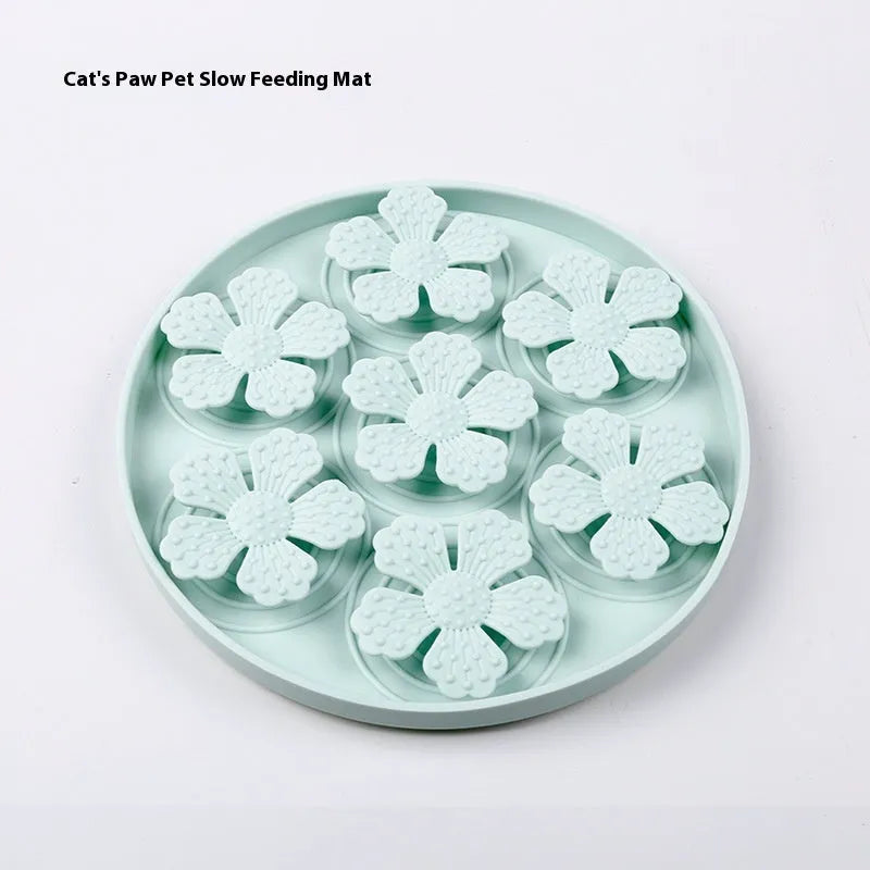 Pet Zen - Pet Licking Pad Snack Pad Dog Tableware Suction Cup Silicone Food Bowl - 0