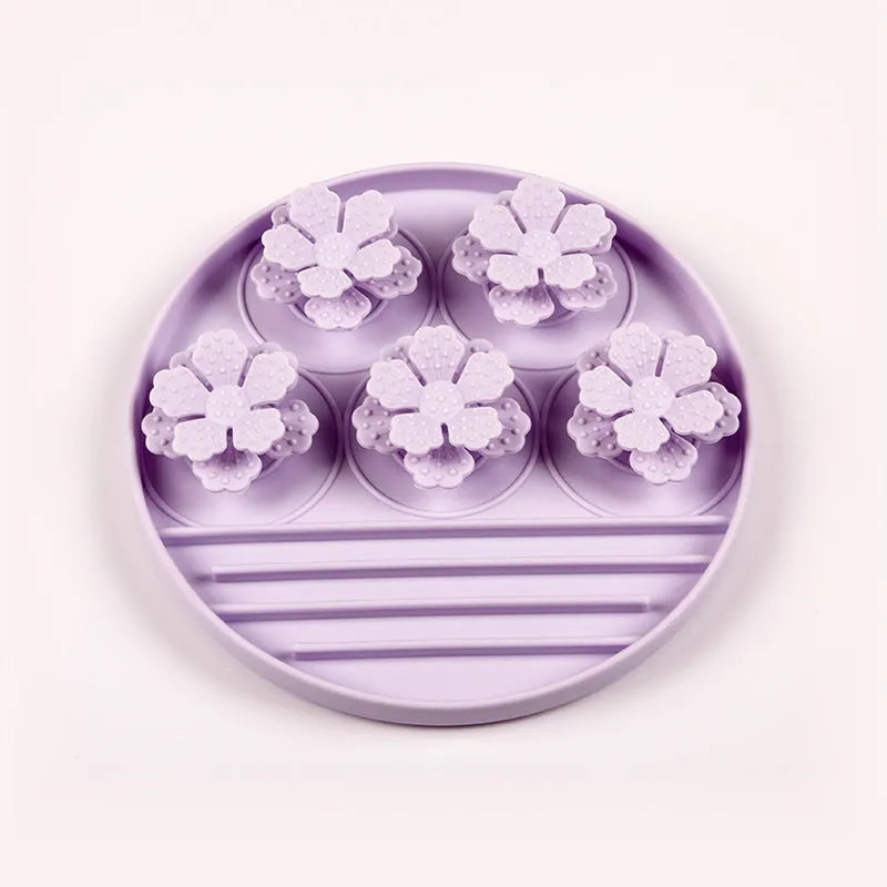 Pet Zen - Pet Licking Pad Snack Pad Dog Tableware Suction Cup Silicone - 0