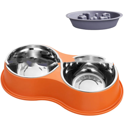Pet Zen - Pet Slow Feeding Bowl Removable Dogcat - 0