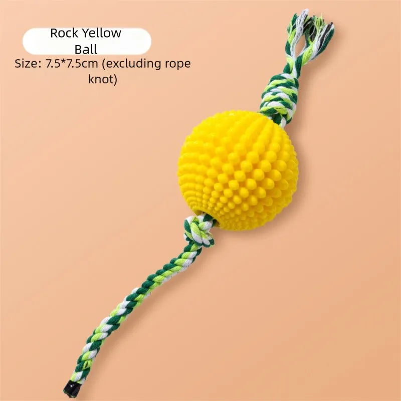 Pet Zen - Pet Toy Corn Ball Knot Teething Toys, Large And Small Dog - 4
