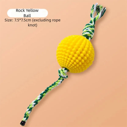 Pet Zen - Pet Toy Corn Ball Knot Teething Toys, Large And Small Dog - 4