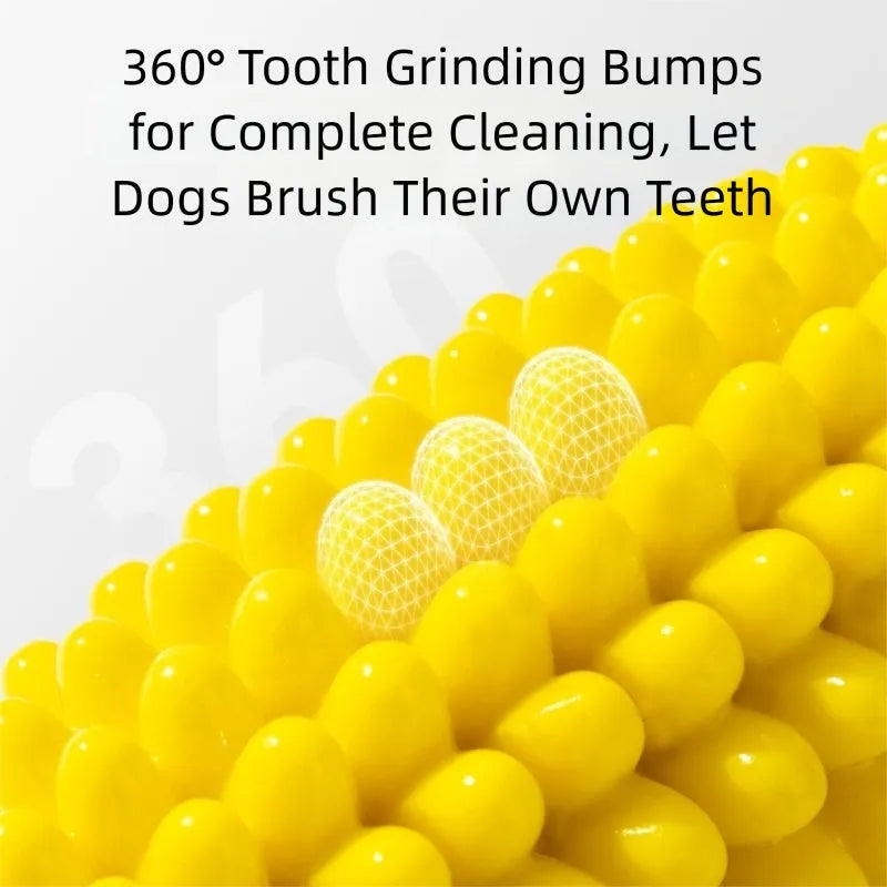 Pet Zen - Pet Toy Corn Ball Knot Teething Toys, Large And Small Dog - 4