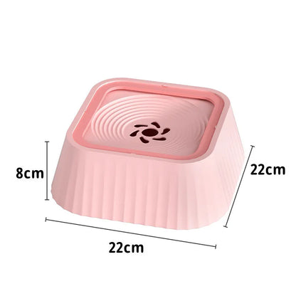 Pet Zen - Pets Dog Cat Bowl Floating Bowl Water Drinker Not Wet Mouth - Bowls