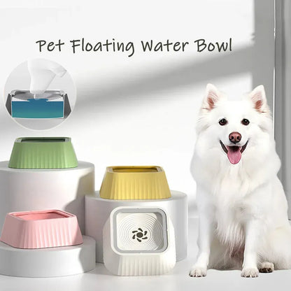 Pet Zen - Pets Dog Cat Bowl Floating Bowl Water Drinker Not Wet Mouth - Bowls