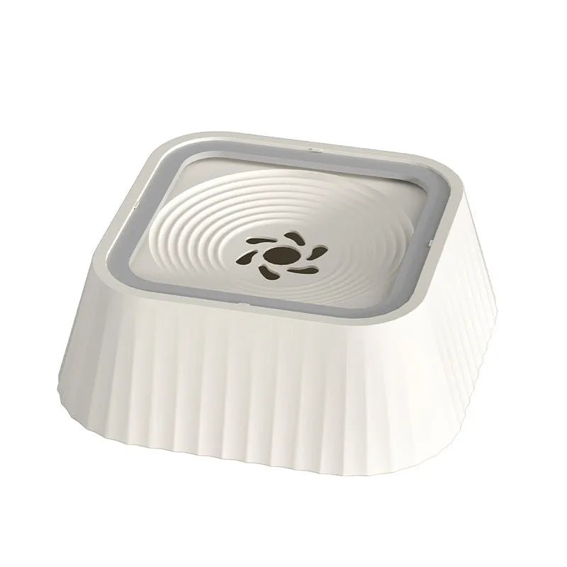 Pet Zen - Pets Dog Cat Bowl Floating Bowl Water Drinker Not Wet Mouth Splash Water Portable Dog Bowl Not Sprinkler Pet Dri...
