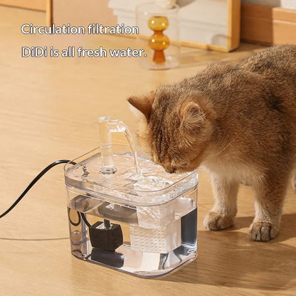 Pet Zen - Portable Automatic Circulating Cat Water Fountain - 0