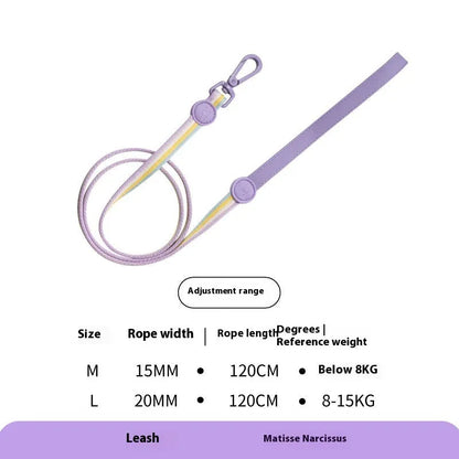 Pet Zen - Retro Record Hand Holding Rope Small And Medium-sized Dogs - 0