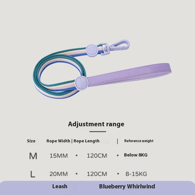 Pet Zen - Retro Record Hand Holding Rope Small And Medium-sized Dogs - 0