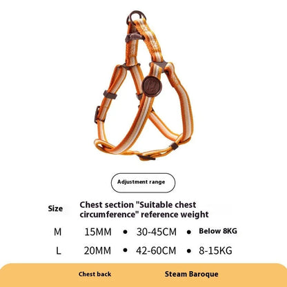 Pet Zen - Retro Record Hand Holding Rope Small And Medium-sized Dogs - 0