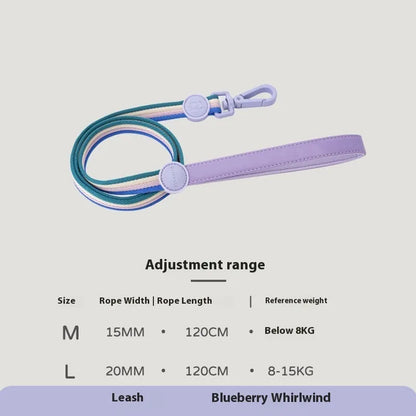 Pet Zen - Retro Record Hand Holding Rope Small And Medium-sized Dogs - 0