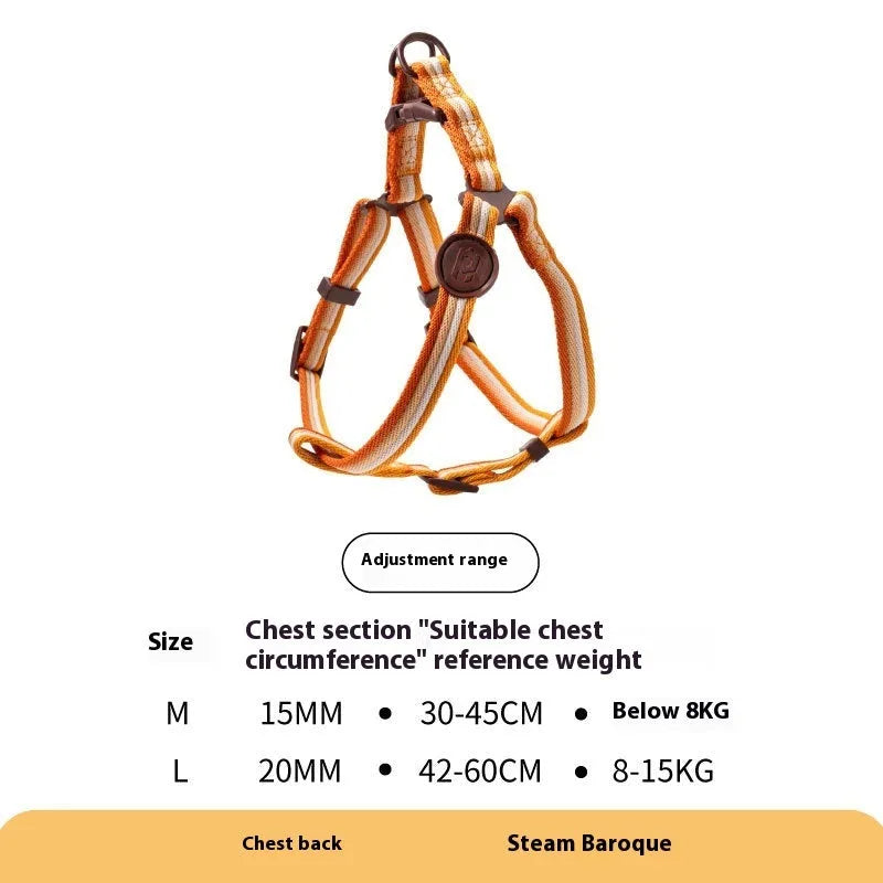 Pet Zen - Retro Record Hand Holding Rope Small And Medium-sized Dogs - 0