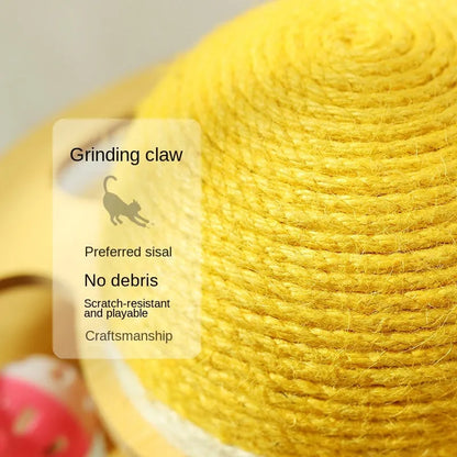 Pet Zen - Sisal Rope Cat Scratcher Ball Toys Interactive Scratching - 4