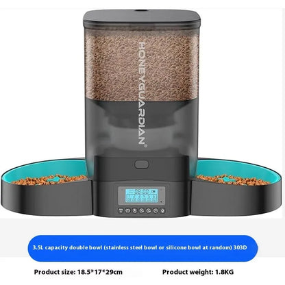 Pet Zen - Smart Auto Cat Feeder Timed Portion Control 3.5-5L - Auto Feeders
