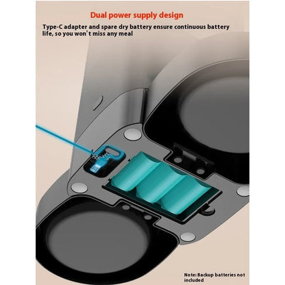 Pet Zen - Smart Auto Cat Feeder Timed Portion Control 3.5-5L - Auto Feeders